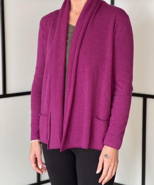 Giacca collo scialle 100% cashmere €160